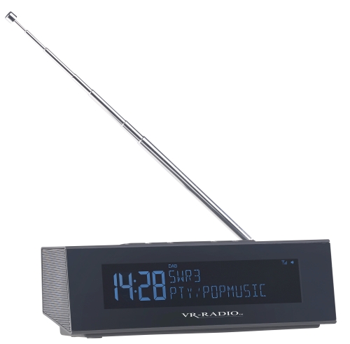 VR-Radio DOR-300 Digitales DAB+/FM-Stereo-Radio mit Wecker, USB-Ladeport& RDS, 8 Watt, www.pearl VR-Radio DOR-300 Digitales DAB+/FM-Stereo-Radio mit Wecker, USB-Ladeport& RDS, 8 Watt, www.pearl