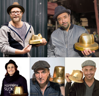 Prominente Hutträger: Gregor Meyle, Jan Josef Liefers, Roger Cicero, Andreas Hoppe, Nadine Angerer Prominente Hutträger: Gregor Meyle, Jan Josef Liefers, Roger Cicero, Andreas Hoppe, Nadine Angerer