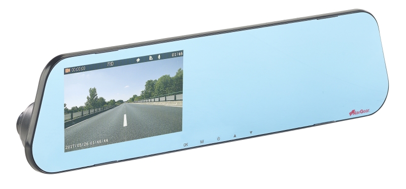 NavGear NAV-150.hd HD-Rückspiegel-Dashcam mit Rückfahrkamera und 10,9-cm-Display, www.pearl.de