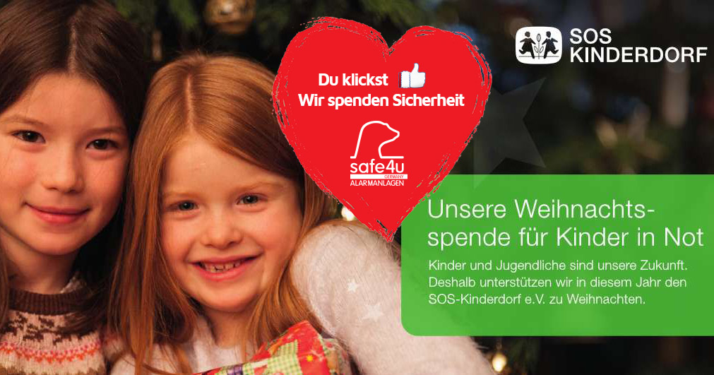 safe4u - Spenden statt Schenken