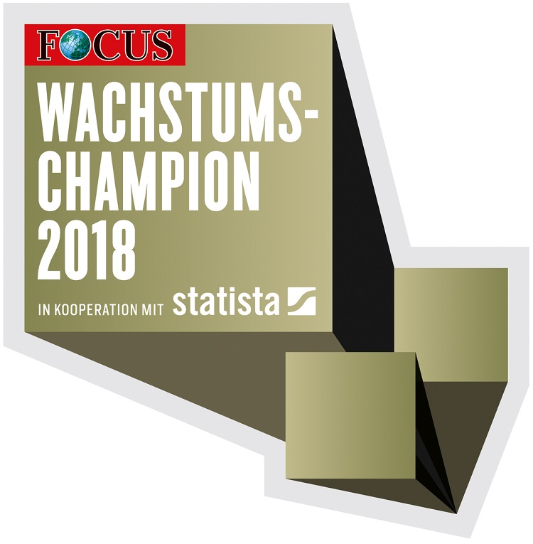 Hexad GmbH gehört zu den Wachstumschampions 2018 des Focus Magazins Hexad GmbH gehört zu den Wachstumschampions 2018 des Focus Magazins