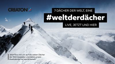 Kampagne Welt der Dächer - Creaton WDD Kampagne Welt der Dächer - Creaton WDD