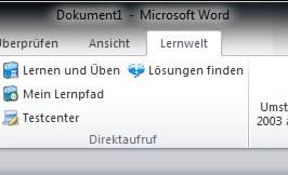 soluzione Lernwelt in Office 2010 integriert soluzione Lernwelt in Office 2010 integriert