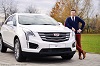 Geben ein gutes Gespann ab: Clemens Lutz und sein neuer Cadillac XT5 Crossover; © Frank Barthen Geben ein gutes Gespann ab: Clemens Lutz und sein neuer Cadillac XT5 Crossover; © Frank Barthen