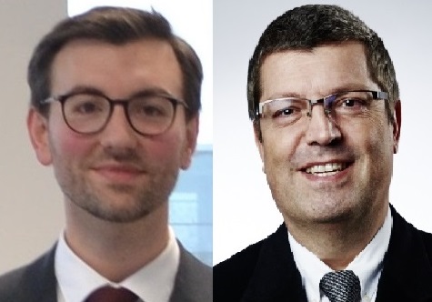 Eduard Szekeres (li.) und Prof. Dr. Roland Kaldich. Foto: Franz Motzko