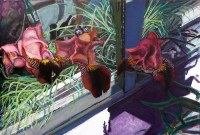 Iris X/ 2009/ Acryl auf Leinwand/ 140 x 207,5 cm Iris X/ 2009/ Acryl auf Leinwand/ 140 x 207,5 cm
