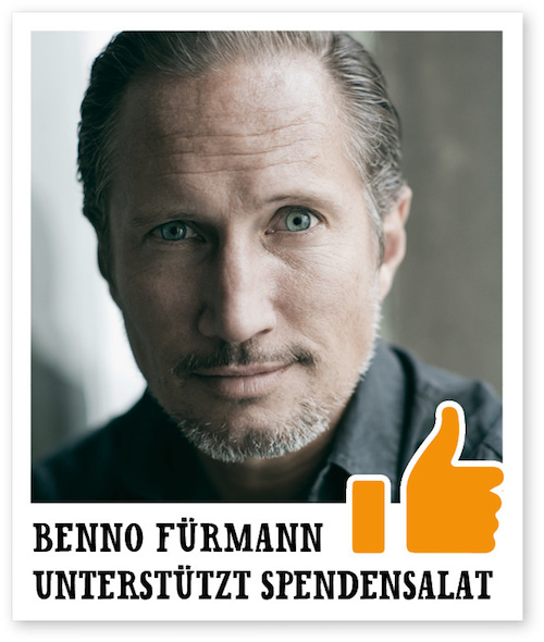 Benno Fürmann unterstützt Spendenaktion von TopFarmers Benno Fürmann unterstützt Spendenaktion von TopFarmers