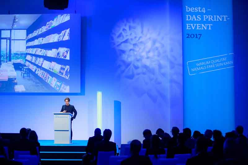„best4 – DAS PRINT-EVENT 2017“ (Foto: Daniel Grund für GIK, frei zur Veröffentl. bei Namensnennung) „best4 – DAS PRINT-EVENT 2017“ (Foto: Daniel Grund für GIK, frei zur Veröffentl. bei Namensnennung)