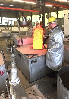 SCHWING Wirbelbett-Wärmebehandlungssystem bei Wiechmann, Foto: SCHWING Technologies SCHWING Wirbelbett-Wärmebehandlungssystem bei Wiechmann, Foto: SCHWING Technologies