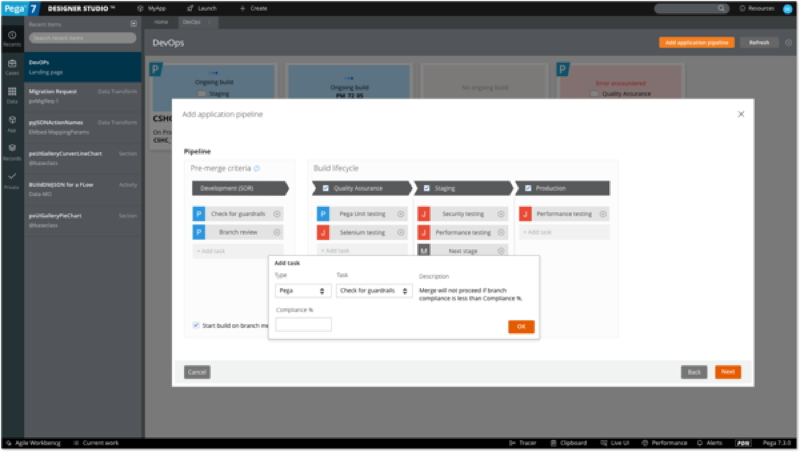 Pega Deployment Manager