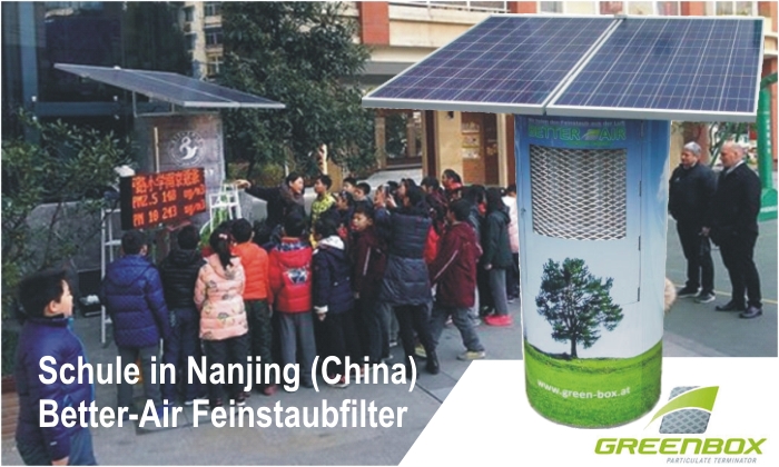 ©KK/KLUGE Feinstaubfilter in Nanjing (China ©KK/KLUGE Feinstaubfilter in Nanjing (China