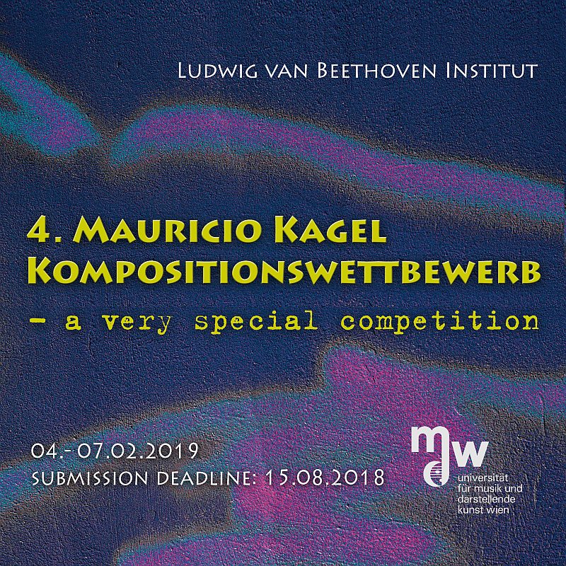 4. Mauricio Kagel Kompositionswettbewerb 4. Mauricio Kagel Kompositionswettbewerb
