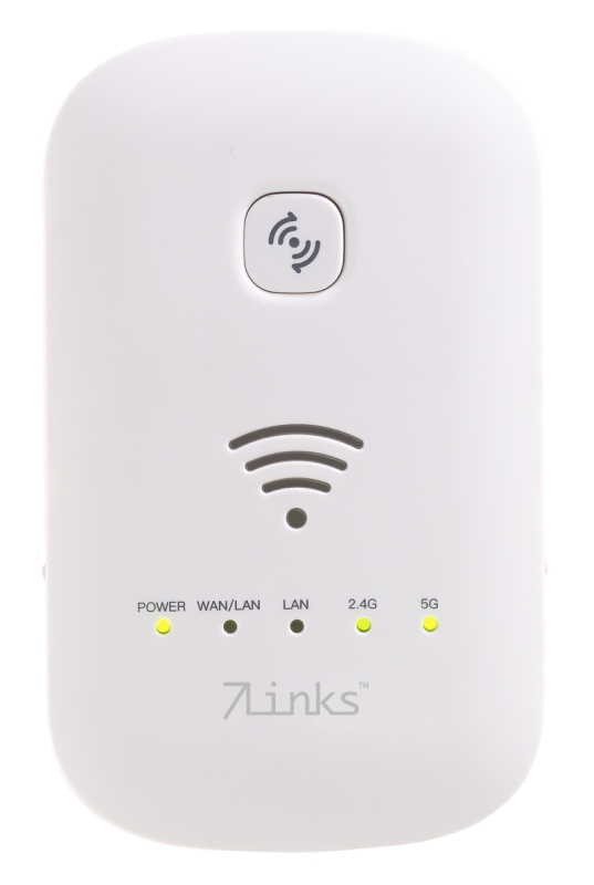 7links WLR-1100.ac Dualband-WLAN-Repeater, Access Point& Router, 1.200 Mbit/s, www.pearl.de 7links WLR-1100.ac Dualband-WLAN-Repeater, Access Point& Router, 1.200 Mbit/s, www.pearl.de