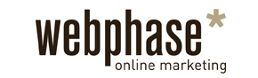 Logo webphase* online marketing Logo webphase* online marketing