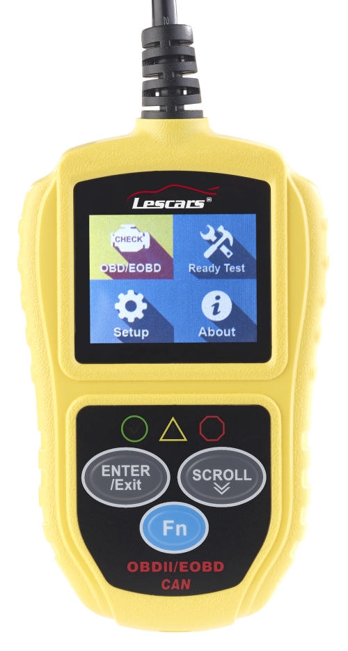 Lescars OD-440.uni universelles OBD2-Diagnosegerät mit Farb-Display sowie 300 Codes, www.pearl.de
