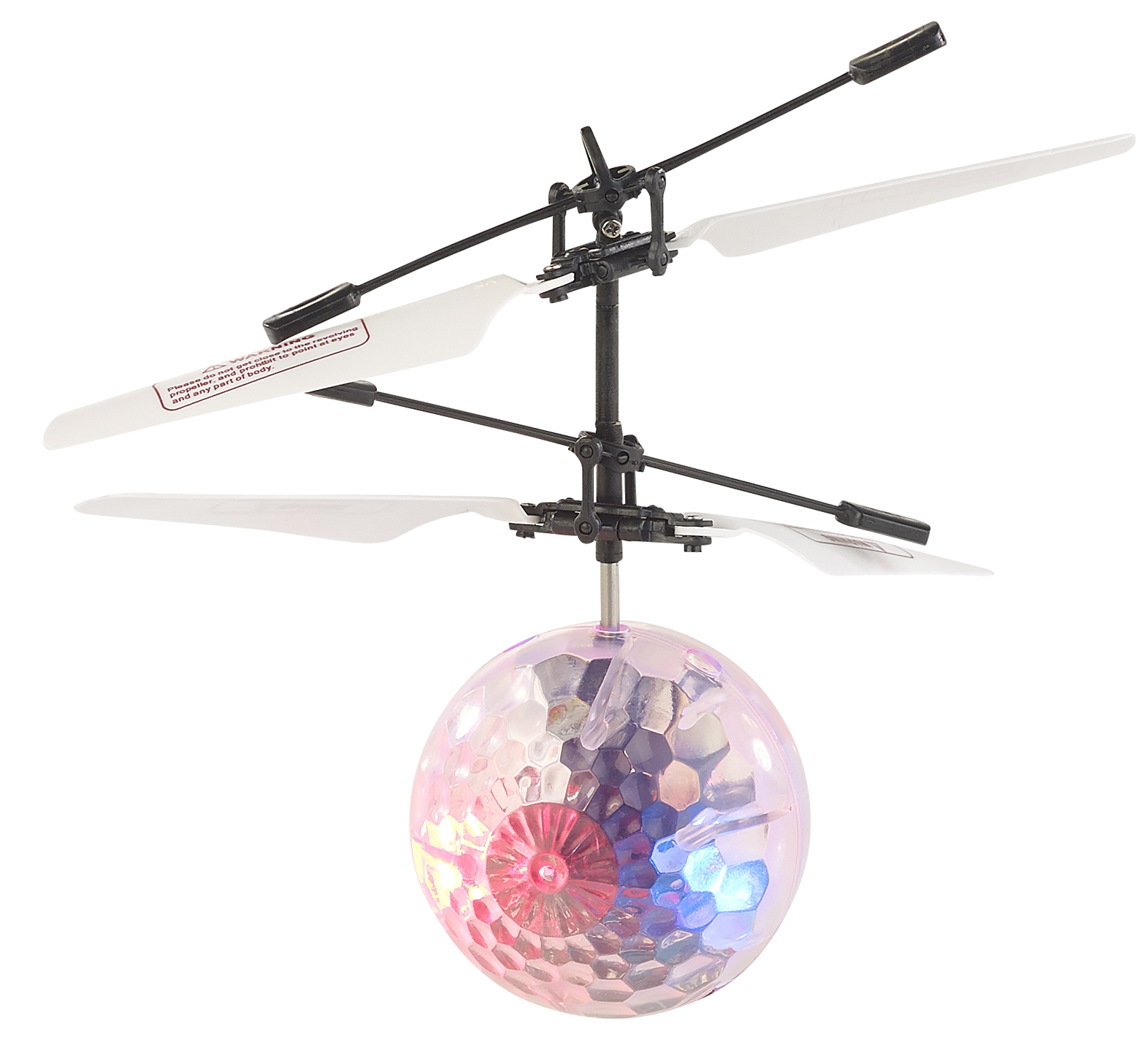 Simulus - Selbstfliegender Hubschrauber-Ball mit bunter LED-Beleuchtung, www.pearl.de Simulus - Selbstfliegender Hubschrauber-Ball mit bunter LED-Beleuchtung, www.pearl.de