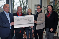 Spendenübergabe an die Lebenshilfe Dorsten.
