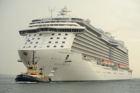 Günstige Mitfahrtarife gibt es auch auf der Royal Princess
