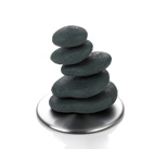 Inukshuk, Schreibtisch-Objekt von TROIKA, Design: Dewa Bleisinger, Art.Nr. GAM85/GY Inukshuk, Schreibtisch-Objekt von TROIKA, Design: Dewa Bleisinger, Art.Nr. GAM85/GY