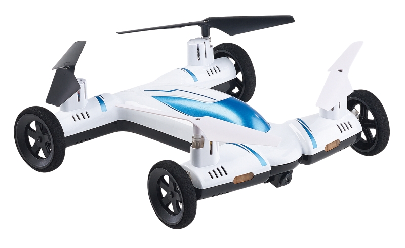 Simulus GH-45.car 2in1-Quadrocopter und Auto mit HD-Kamera, www.pearl.de