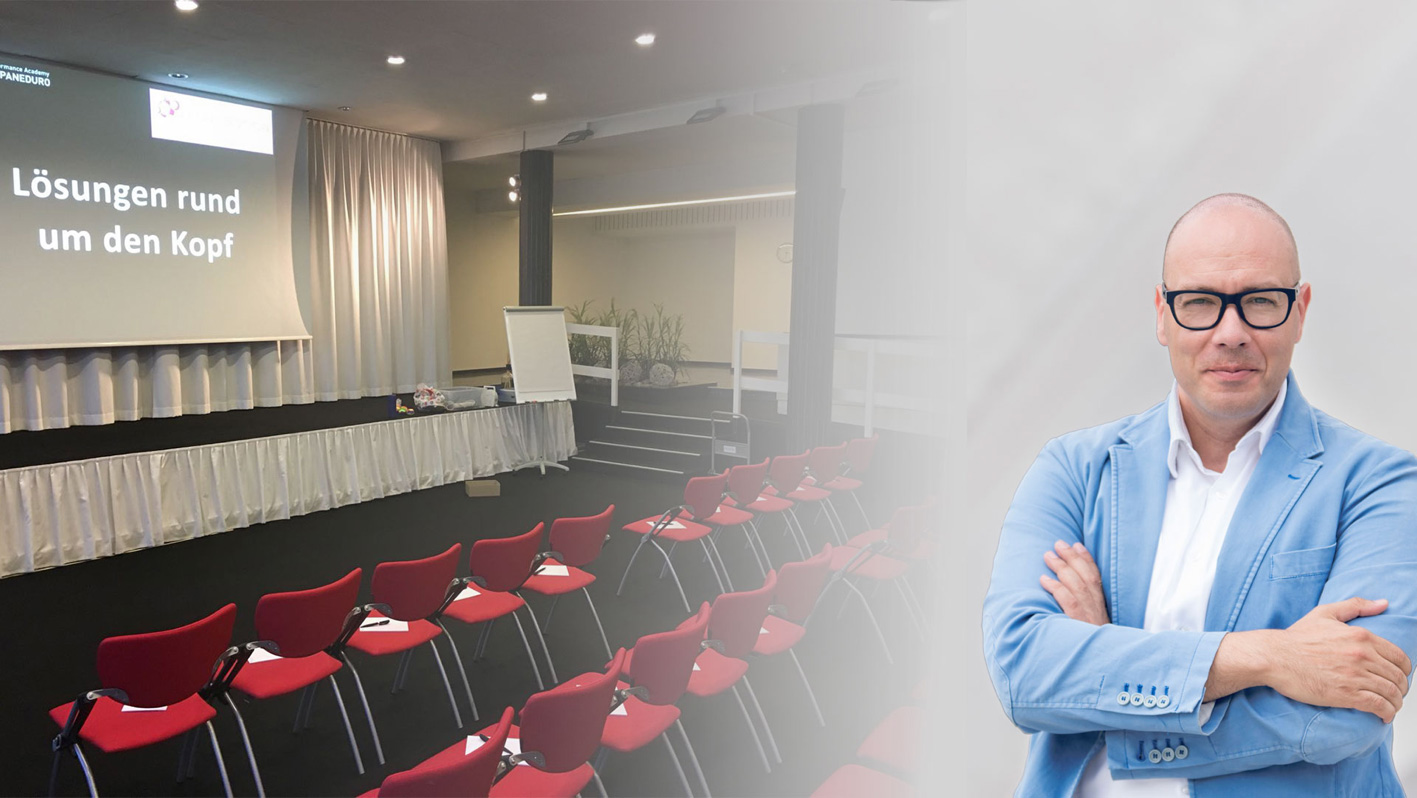 Nino Paneduro hat mit seinem Workshop?Stressmanagement mit Selbsthypnose?Kunden und Mitarbeiter de