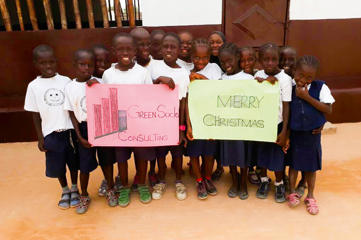 Die GreenSocks Consulting GmbH unterstützt das Projekt Grundschule Gambia e. V. Die GreenSocks Consulting GmbH unterstützt das Projekt Grundschule Gambia e. V.