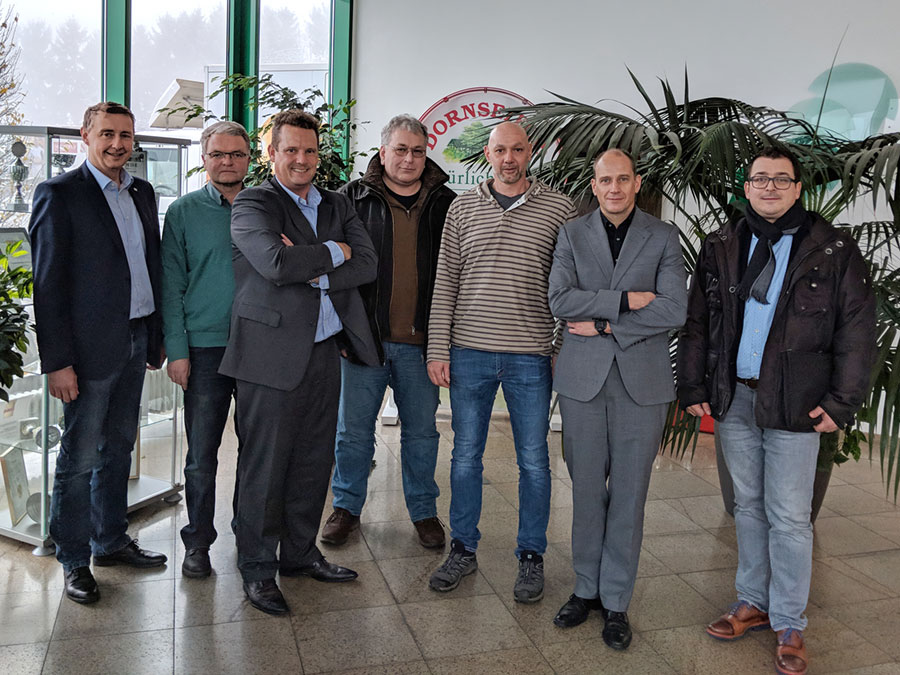 Beim Treffen des BIGGE-Energieeffizienz-Netzwerks.