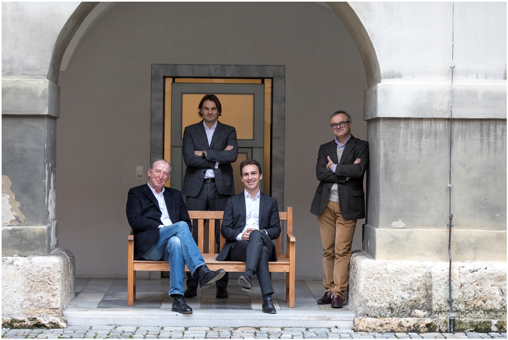 Georg Mayer-Heinisch (SHOPiMORE), Claus Tüchler (ICS), WIFI-Steiermark-Leiter Martin Neubauer, Franz
