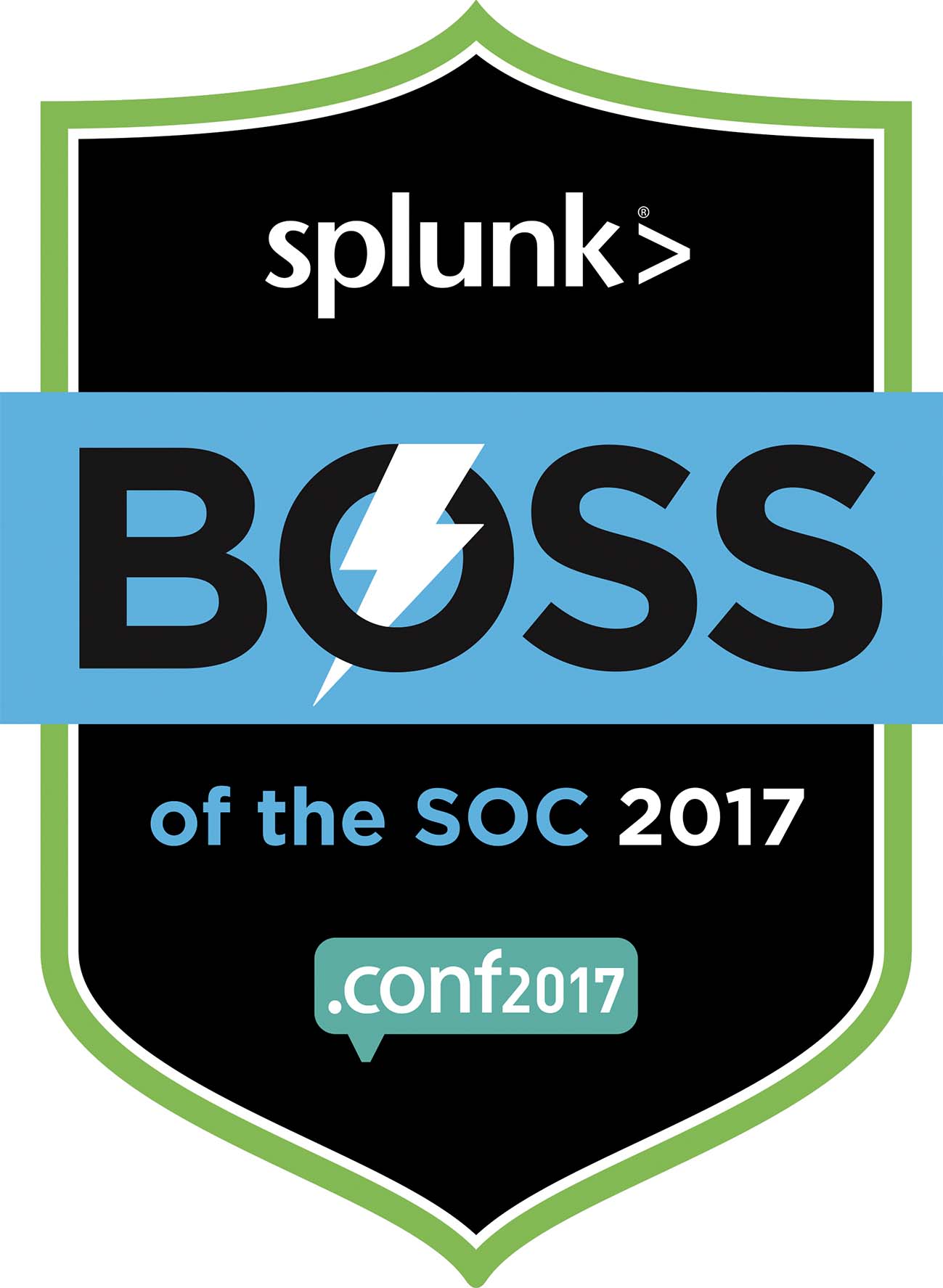Einer der Milestones: Boss of the SOC Award für Consist in 2017. Quelle: Splunk Inc. Einer der Milestones: Boss of the SOC Award für Consist in 2017. Quelle: Splunk Inc.