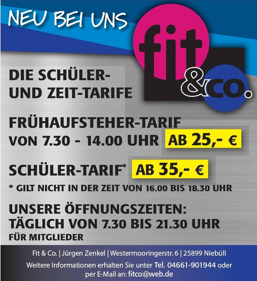 Fit& Co Niebüll Fit& Co Niebüll