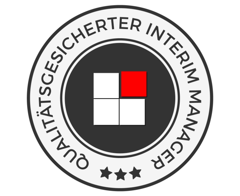 Siegel: Qualitätsgesicherter Interim Manager