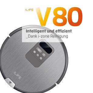 ILIFe V80: Saugroboter mit Wischfunktion und Navigation