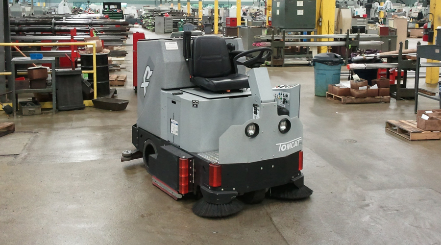 Große Scheuersaugmaschine Tomcat XR