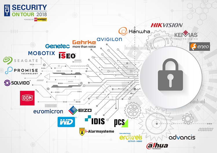 Aussteller auf der Security on Tour 2018