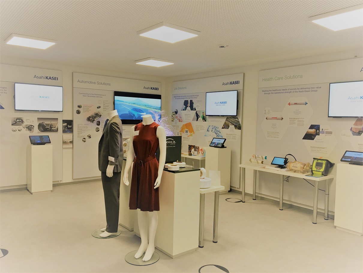 Asahi Kasei Exhibition Center Neueröffnung in Düsseldorf (Bildquelle: @Asahi Kasei Europe GmbH)