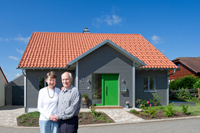 Baufritz-Kunden mit Ende 70 bauen ihr Traumhaus Baufritz-Kunden mit Ende 70 bauen ihr Traumhaus