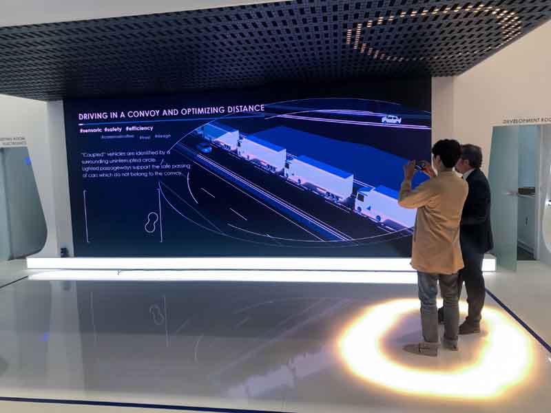 Responsive Spaces nutzt LITECRAFT auf der IAA (Foto: © Responsive Spaces)