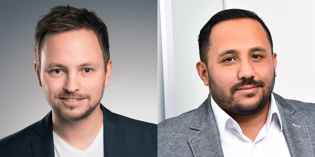 Uli Zimmermann und Omid Rahimi