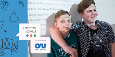 Codingschule und GFU Cyrus kooperieren Codingschule und GFU Cyrus kooperieren