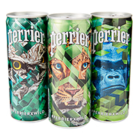 Ball produziert „wilde“ Dosen für PERRIER® Ball produziert „wilde“ Dosen für PERRIER®