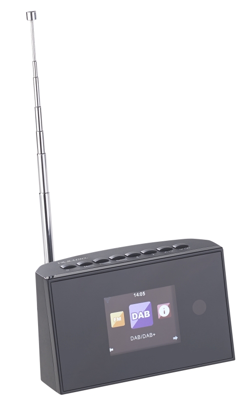 VR-Radio Digitaler WLAN-HiFi-Tuner mit Internetradio, DAB+, UKW und Fernbedienung, www.pearl.de VR-Radio Digitaler WLAN-HiFi-Tuner mit Internetradio, DAB+, UKW und Fernbedienung, www.pearl.de