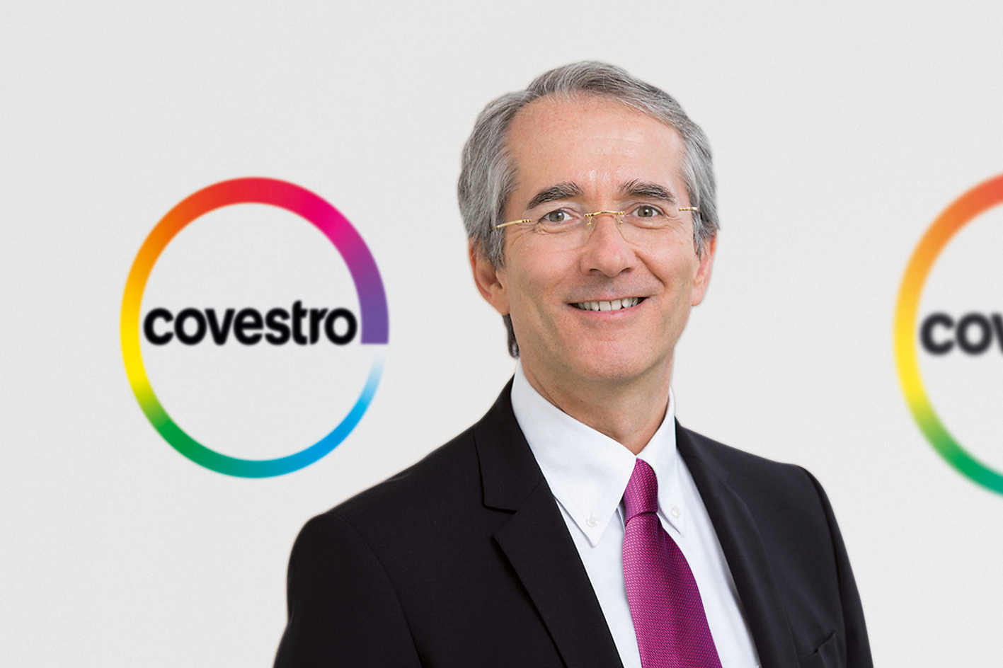 Patrick Thomas, CEO von Covestro, wird die Eröffnungsrede auf der UTECH 2018 halten (Bildquelle: cov Patrick Thomas, CEO von Covestro, wird die Eröffnungsrede auf der UTECH 2018 halten (Bildquelle: cov