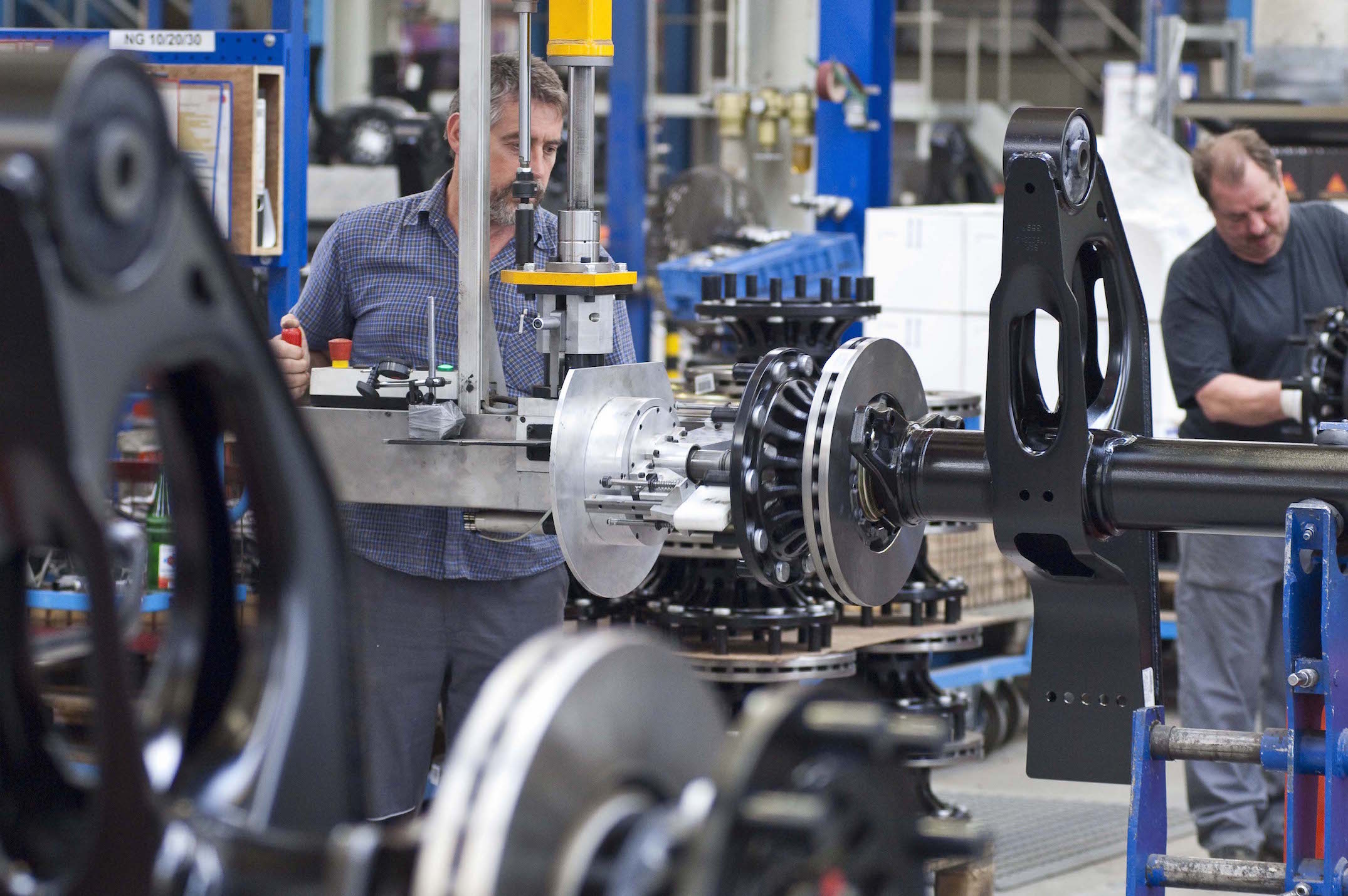 Produktion bei SAF-Holland S.A. (Bildquelle: SAF-Holland S.A.)