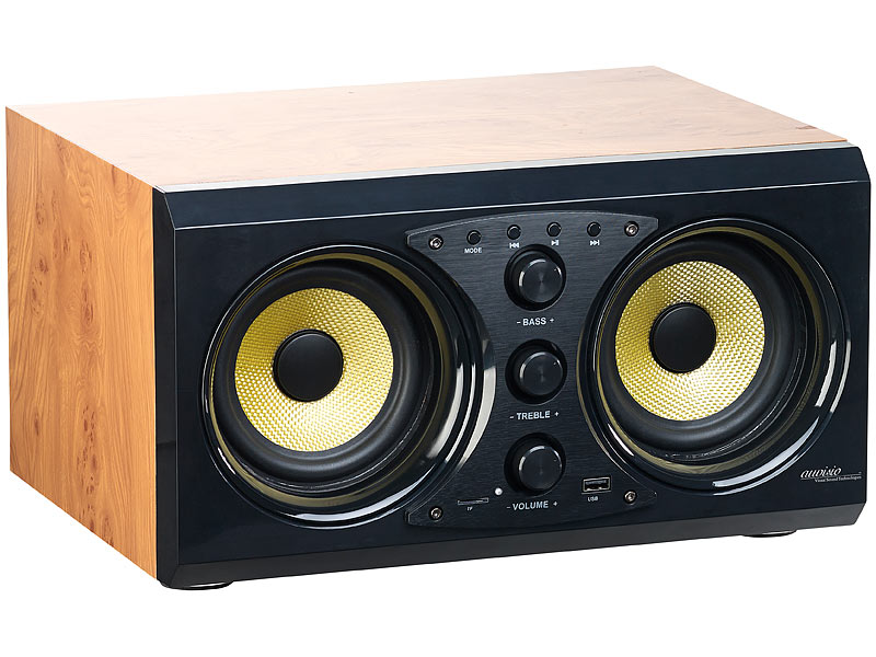 2.0-Soundsystem MSX-400 im Holzgehäuse 2.0-Soundsystem MSX-400 im Holzgehäuse