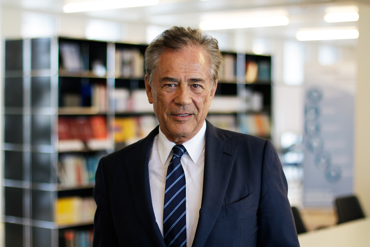 Management-Koryphäe Fredmund Malik, Preisträger des Life Achievement Awards 2018