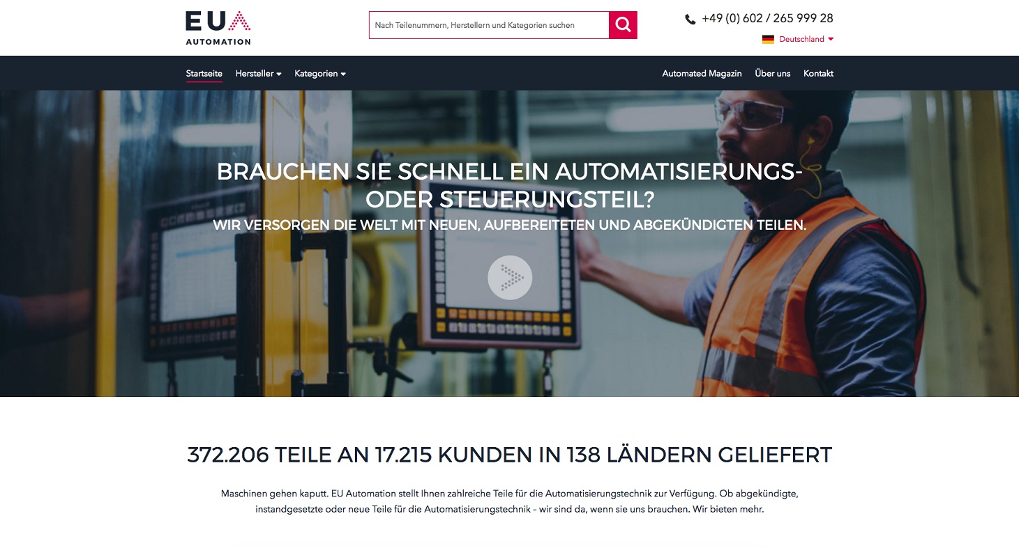 Anwenderbeispiel EU Automation (Bildquelle:©CDNetworks)