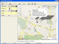 Bildschirmkopie Phonetracker Location Center V2.0