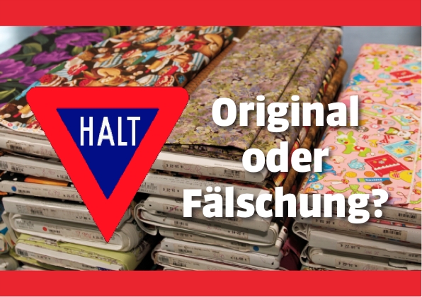 ZiC'nZaC warnt: Auch bei Stoffen wird gefälscht