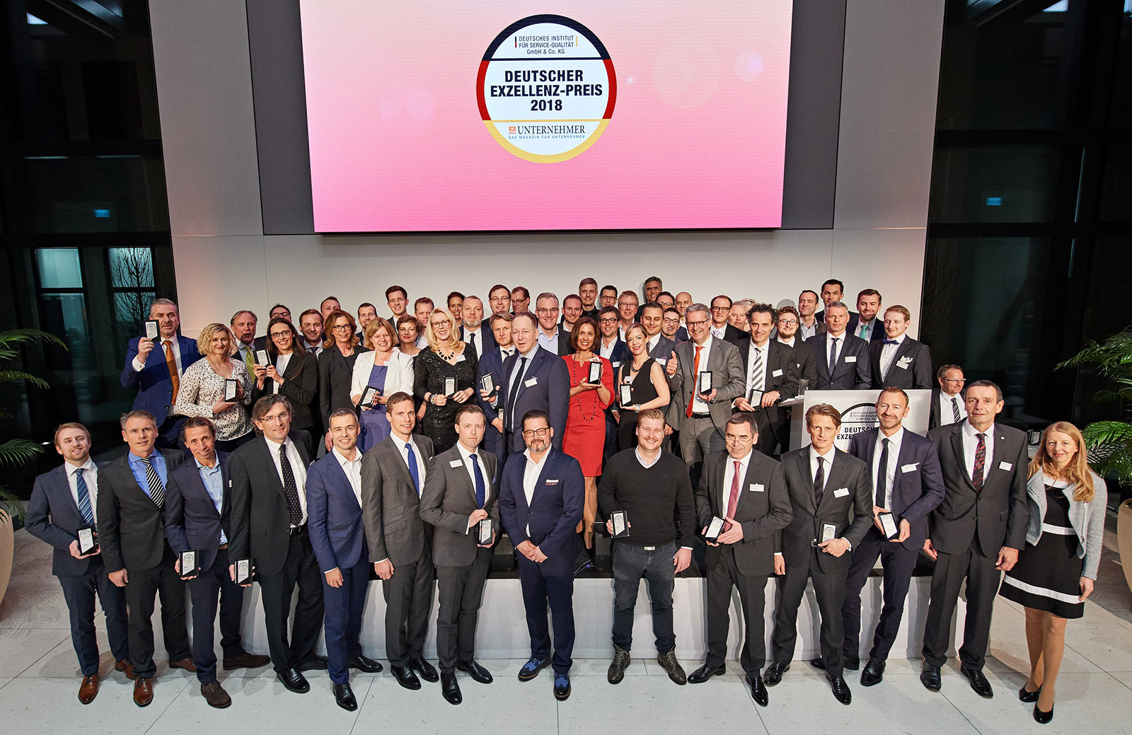 Preisverleihung Deutscher Exzellenz-Preis 2018 (Bildquelle: Uwe Nölke/DUB/DISQ)