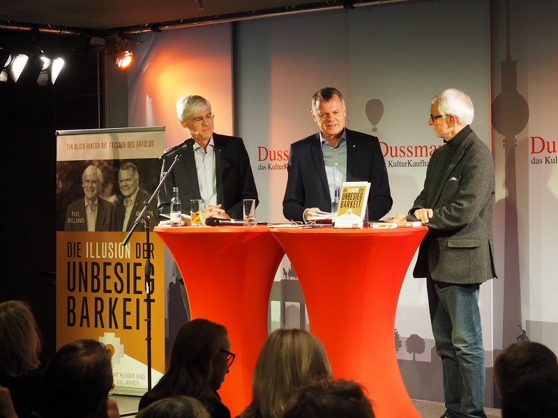 Paul Williams, Andreas Krebs, Rüdiger Lentz Paul Williams, Andreas Krebs, Rüdiger Lentz